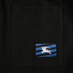 Black Jersey Tonal Drawstring - Men's
