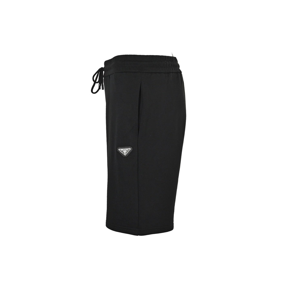 Black Jersey Plain Drawstring - Men's