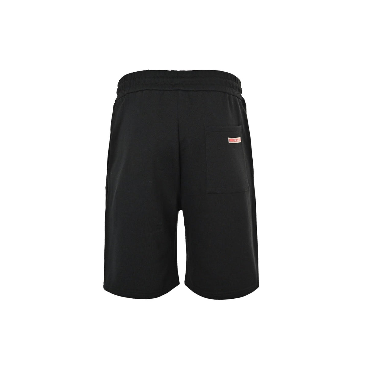 Black Jersey Plain Drawstring - Men's
