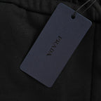 Black Jersey Plain Drawstring - Men's