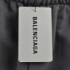 Black Jersey Tab Drawstring - Men's