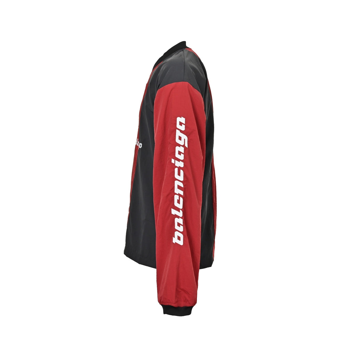 Red Nylon Panelled Track - Men's