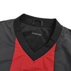 Red Nylon Panelled Track - Men's