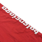 Red Nylon Panelled Track - Men's