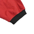 Red Nylon Panelled Track - Men's