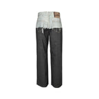 Blue Denim Two-Tone Straight - Men's