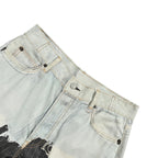 Blue Denim Two-Tone Straight - Men's