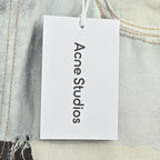 Blue Denim Two-Tone Straight - Men's