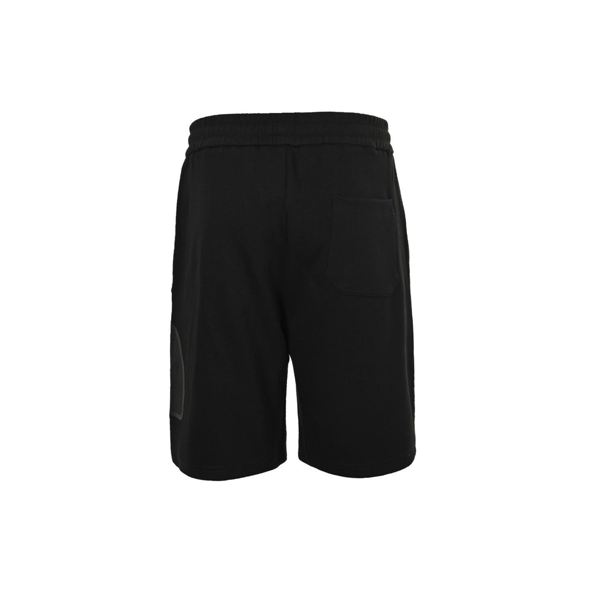 Black Nylon Contrast Tie Drawstring - Men's