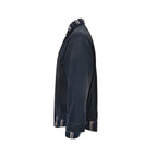 Navy Cotton Panelled Blouson - Men's
