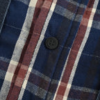 Navy Cotton Panelled Blouson - Men's