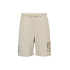 Black Cotton Side Patch Drawstring - Men's