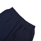 Black Jersey Bar Stripe Drawstring - Men's