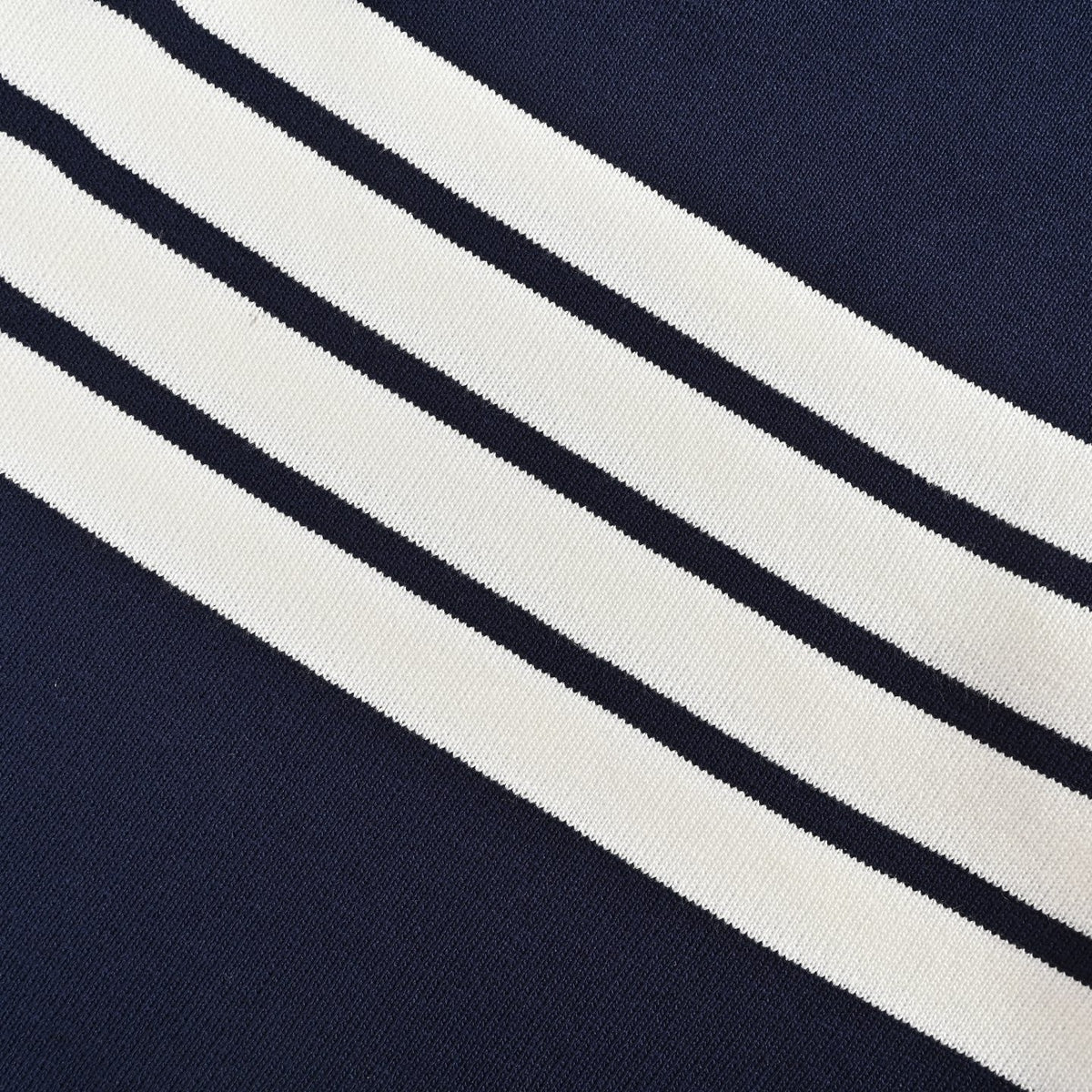 Black Jersey Bar Stripe Drawstring - Men's