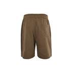 Brown Jersey Motif Drawstring - Men's