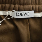Brown Jersey Motif Drawstring - Men's