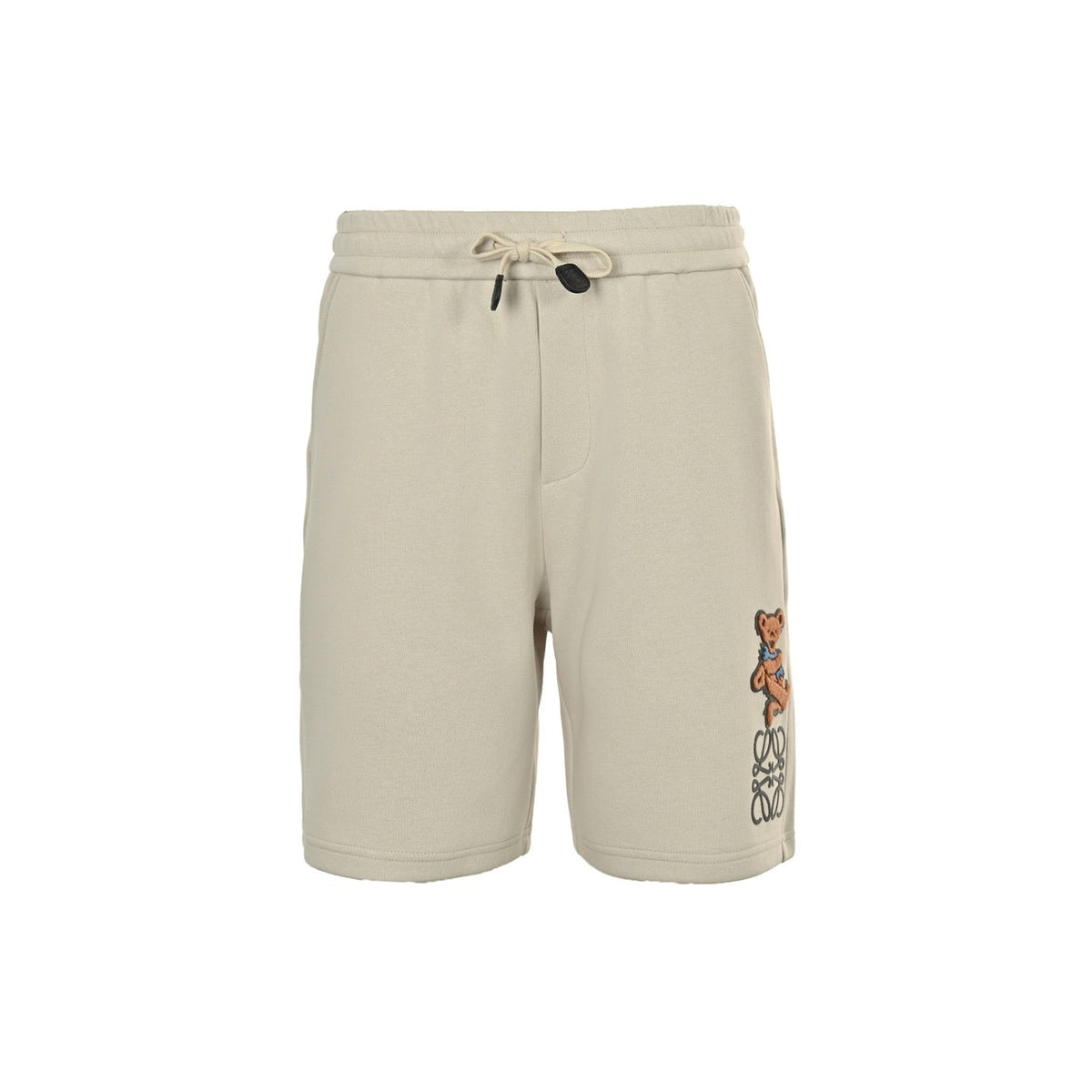 Brown Jersey Motif Drawstring - Men's