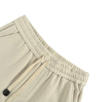 Brown Jersey Motif Drawstring - Men's