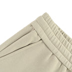 Brown Jersey Motif Drawstring - Men's