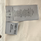 Cream Cotton Heart Motif Straight - Men's