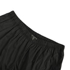 Black Nylon Plain Swim - Men's