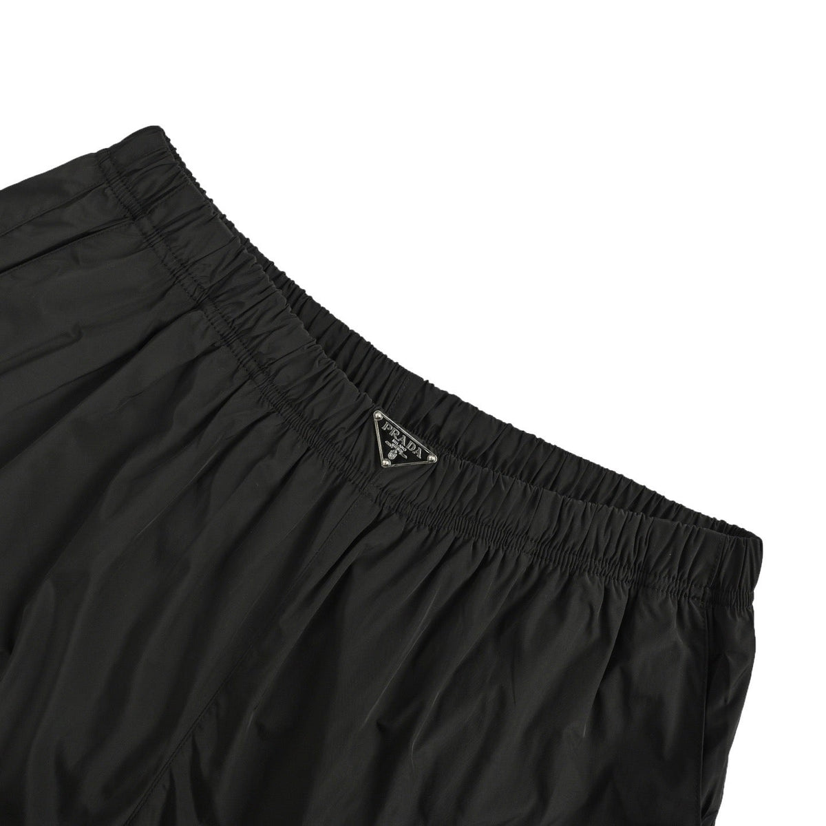 Black Nylon Plain Swim - Men's