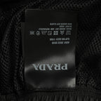 Black Nylon Plain Swim - Men's