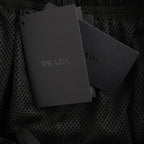 Black Nylon Plain Swim - Men's