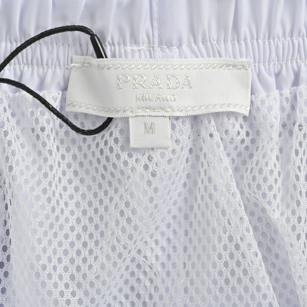 Black Nylon Plain Swim - Men's