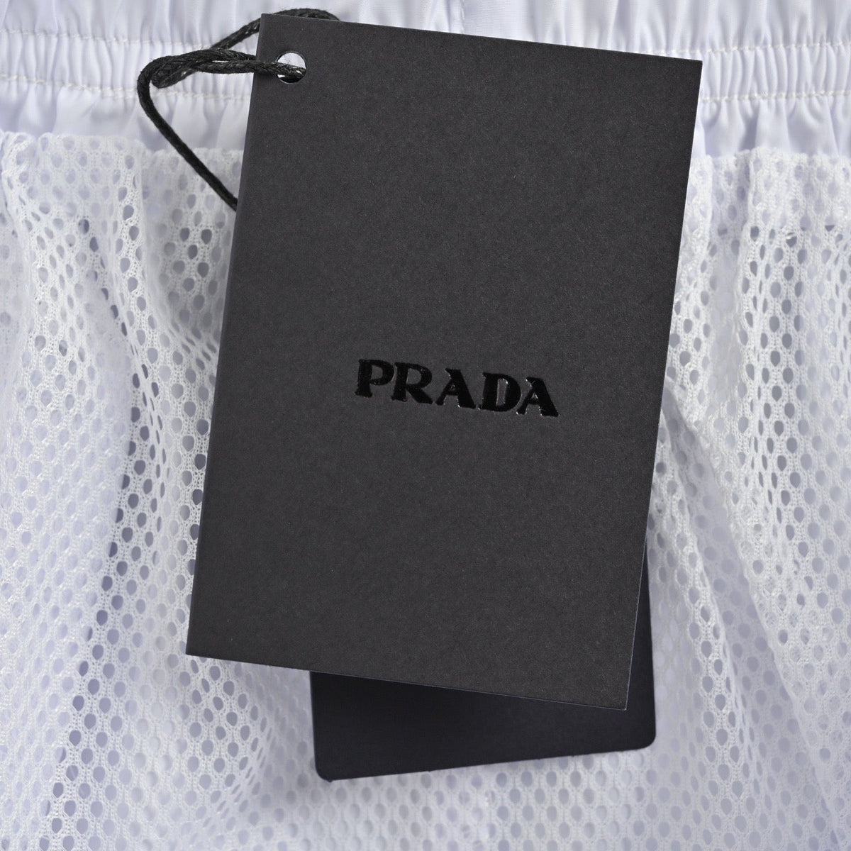 Black Nylon Plain Swim - Men's