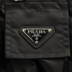 Black Nylon Multi-Pocket Utility Gilet - Men's