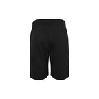 Black Cotton Splatter Print Drawstring - Men's