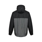 Black Nylon Colourblock Hooded - Men's