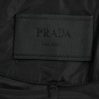 Black Nylon Colourblock Hooded - Men's