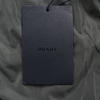 Black Nylon Colourblock Hooded - Men's