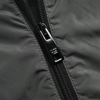 Black Nylon Colourblock Hooded - Men's