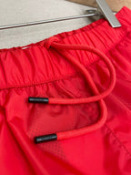 Black Nylon Plain Drawstring - Men's