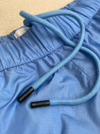 Black Nylon Plain Drawstring - Men's