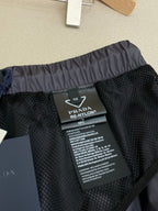 Black Nylon Plain Drawstring - Men's