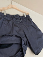 Black Nylon Plain Drawstring - Men's
