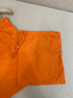 Orange Nylon Contrast Tie Swim - Men's