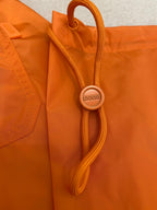 Orange Nylon Contrast Tie Swim - Men's