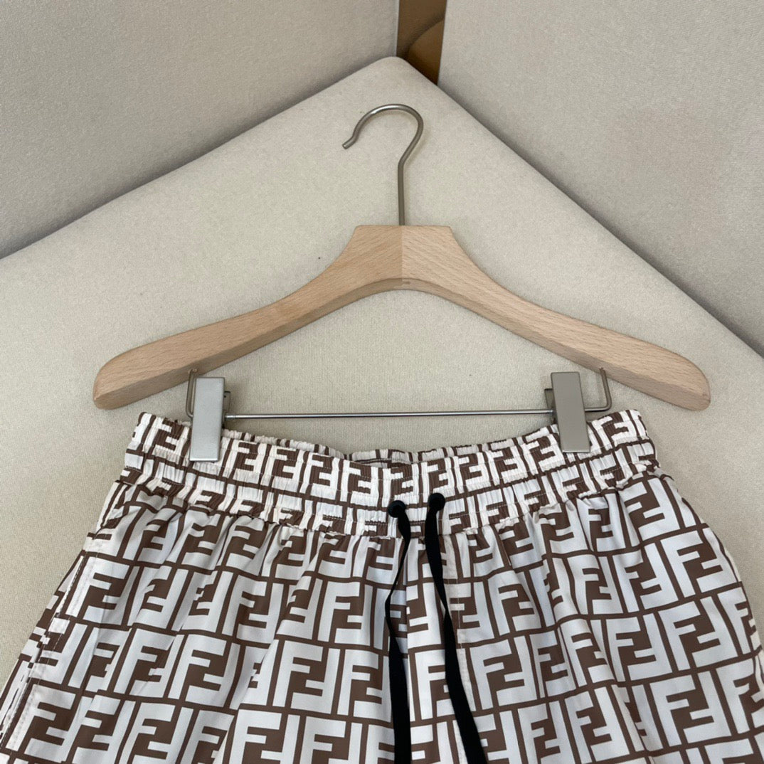 White Nylon Monogram Swim - Men's