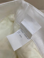 Cream Linen Plain Tailored - Men's