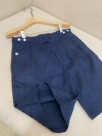 Cream Linen Plain Tailored - Men's