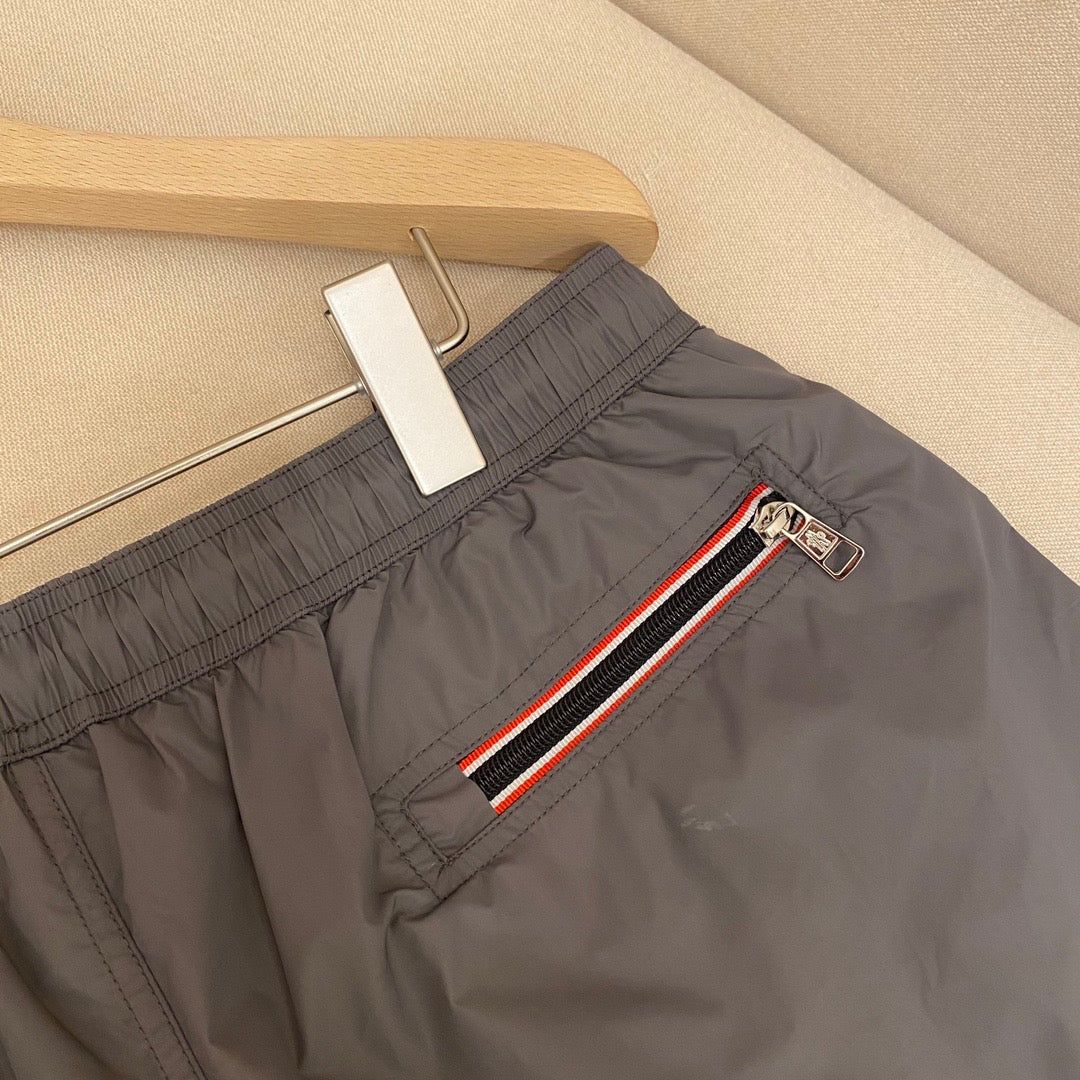 Orange Nylon Plain Swim - Men's