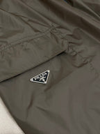 Navy Nylon Plain Cargo - Men's