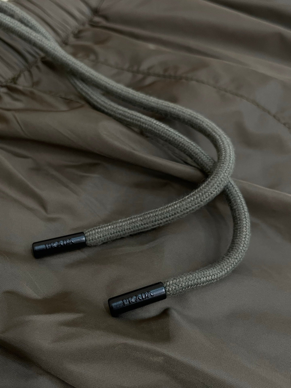 Navy Nylon Plain Cargo - Men's