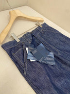 Blue Denim Plain Wide-Leg - Men's