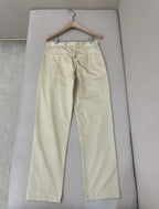 Navy Cotton Tailored Straight - Men's